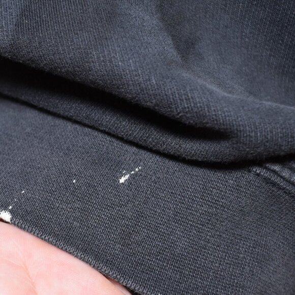 VTG AFI Band 2003 Black Cat Hoodie East Bay Hoodie Sz Small distressed - Picture 10 of 13